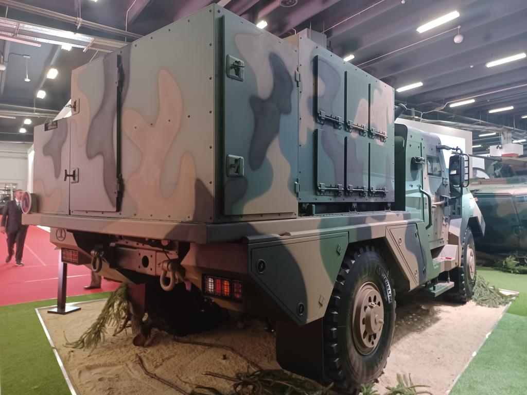 michalgajzler's tweet image. Znów Waran. Wóz wyrzutnia Ottokar Brzoza #inwazjawaranów #MSPO2023