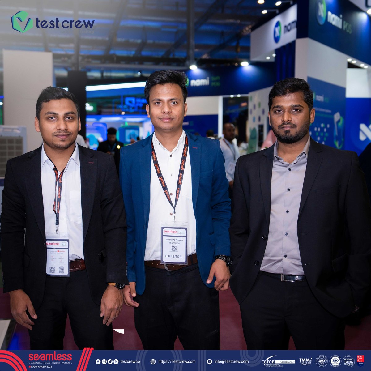 TestCrewCo's tweet photo. 🌟 Shining bright at #Seamless2023! Come see what makes TestCrew the top choice for software testing solutions.

#seamlessksa #seamlesssaudiarabia https://t.co/JThDVKFPyd
