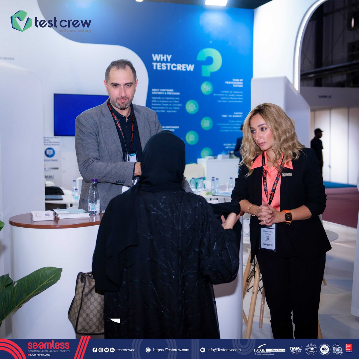 TestCrewCo's tweet photo. 🌟 Shining bright at #Seamless2023! Come see what makes TestCrew the top choice for software testing solutions.

#seamlessksa #seamlesssaudiarabia https://t.co/JThDVKFPyd