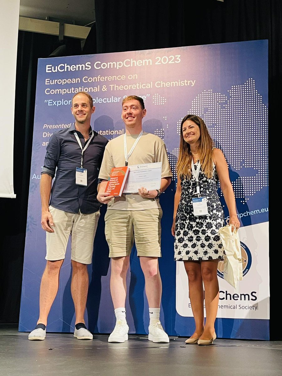 zoecournia's tweet photo. At the aftermath of @EuChemS #EuChemSCompChem2023 I would like to thank all of the wonderful participants, speakers, presenters, volunteers for creating an absolutely fantastic scientific atmosphere! It was a conference to remember for great science &amp; a great party! Off to 2025! https://t.co/qp2RsuA4CA