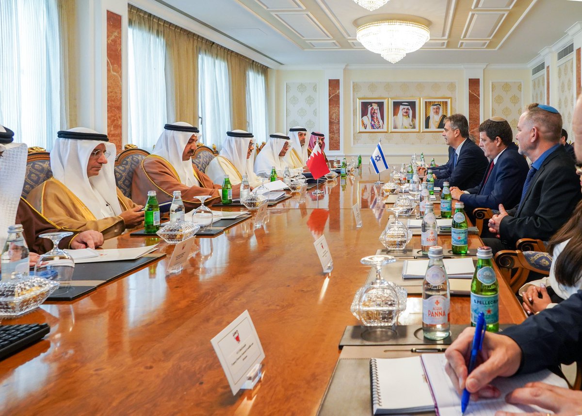 Bahrain in Israel 🇧🇭🇮🇱 tweet media