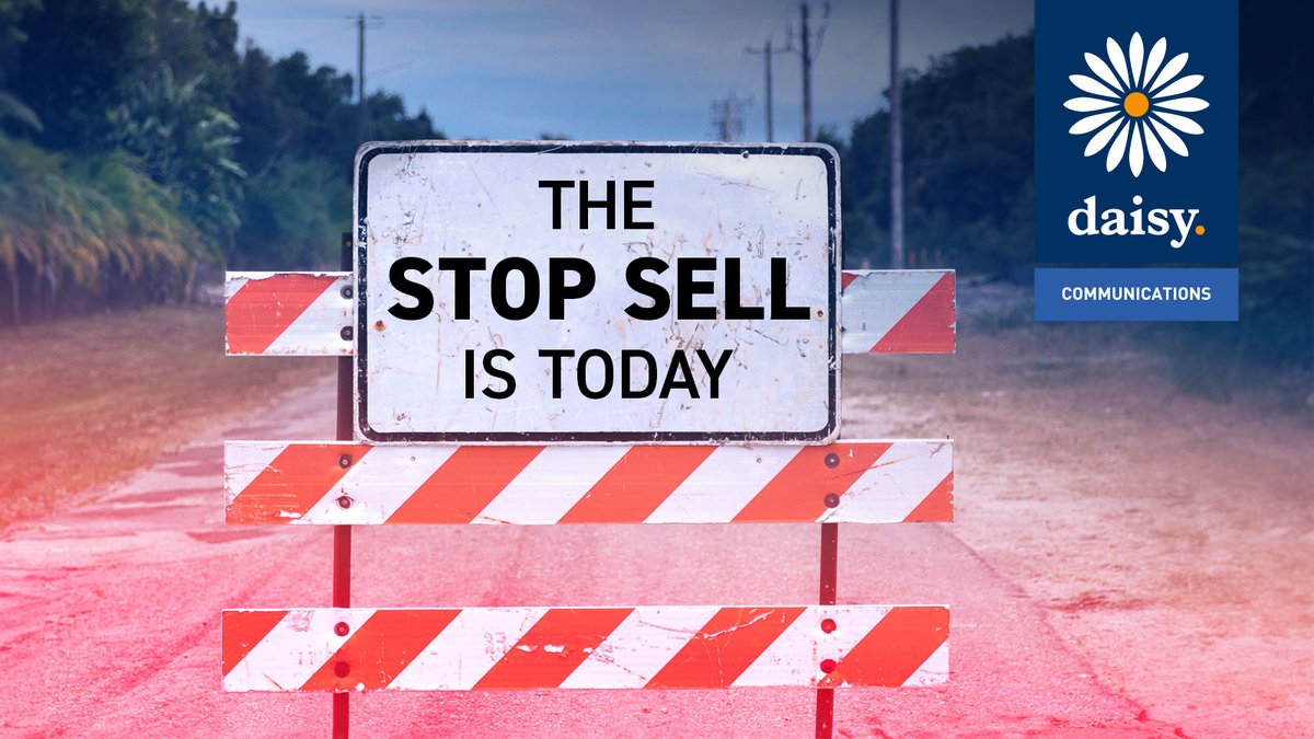 DaisyGroupUK's tweet photo. 🚨 #stopsell is happening today! 🚨
This is your moment to take action and make the most of the opportunities that lie ahead.
Get ready to embrace this new era with Daisy Communications! Schedule time with your Account Manager now: https://t.co/ddz8oT9rEU
#stopsellcountdown https://t.co/i3yQecanTV