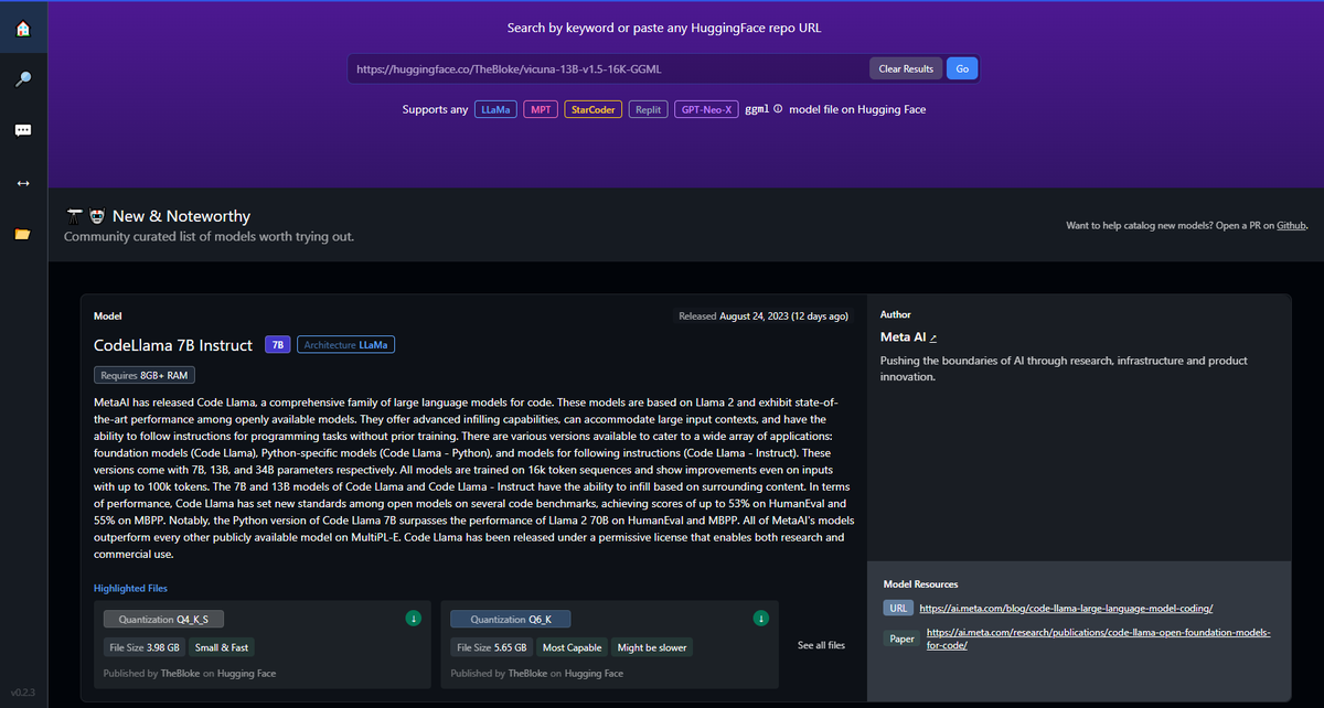 TheSoulThief's tweet image. Spent yesterday playing with LM Studio, loading LLMs on my home PC. I really love how user-friendly it is. Easy to install. Easy to load and interrogate models. Want to test it in secure environments.

@LMStudioAI #AI #ArtificialIntelligence #artificialintelligencetechnology
