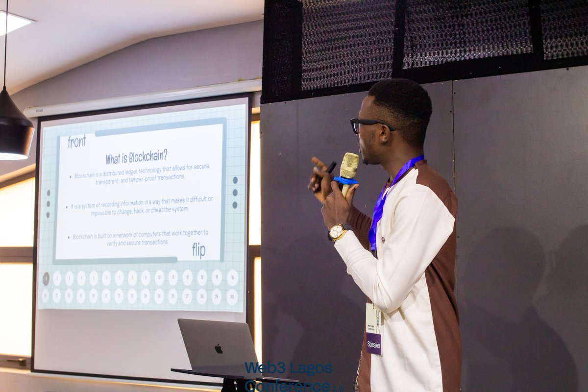 adebimpe_ojoo's tweet photo. More picture and videos loading.
Still from Day 1💕
@SulemanHezekiah 💕 such a very interesting and inspiring session 
@Mymahhhh 💕 
.
Here they are 😌👇

#Web3bridge #web3lagos https://t.co/KdypzS2Pc2