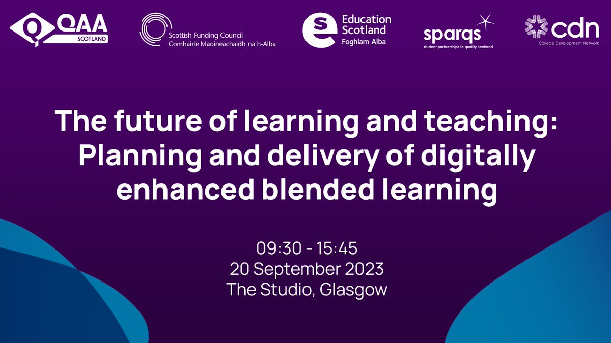 QAAScotland's tweet photo. 🆕We have added a new interview to our Future of Learning &amp; Teaching pre-event playlist! We spoke with speaker Colin Milligan (@cdmilligan), Senior Research Fellow at @CaledonianNews Watch the interview &amp; register to attend here: https://t.co/iBWrtaPC5D https://t.co/oMzwvIp1gn