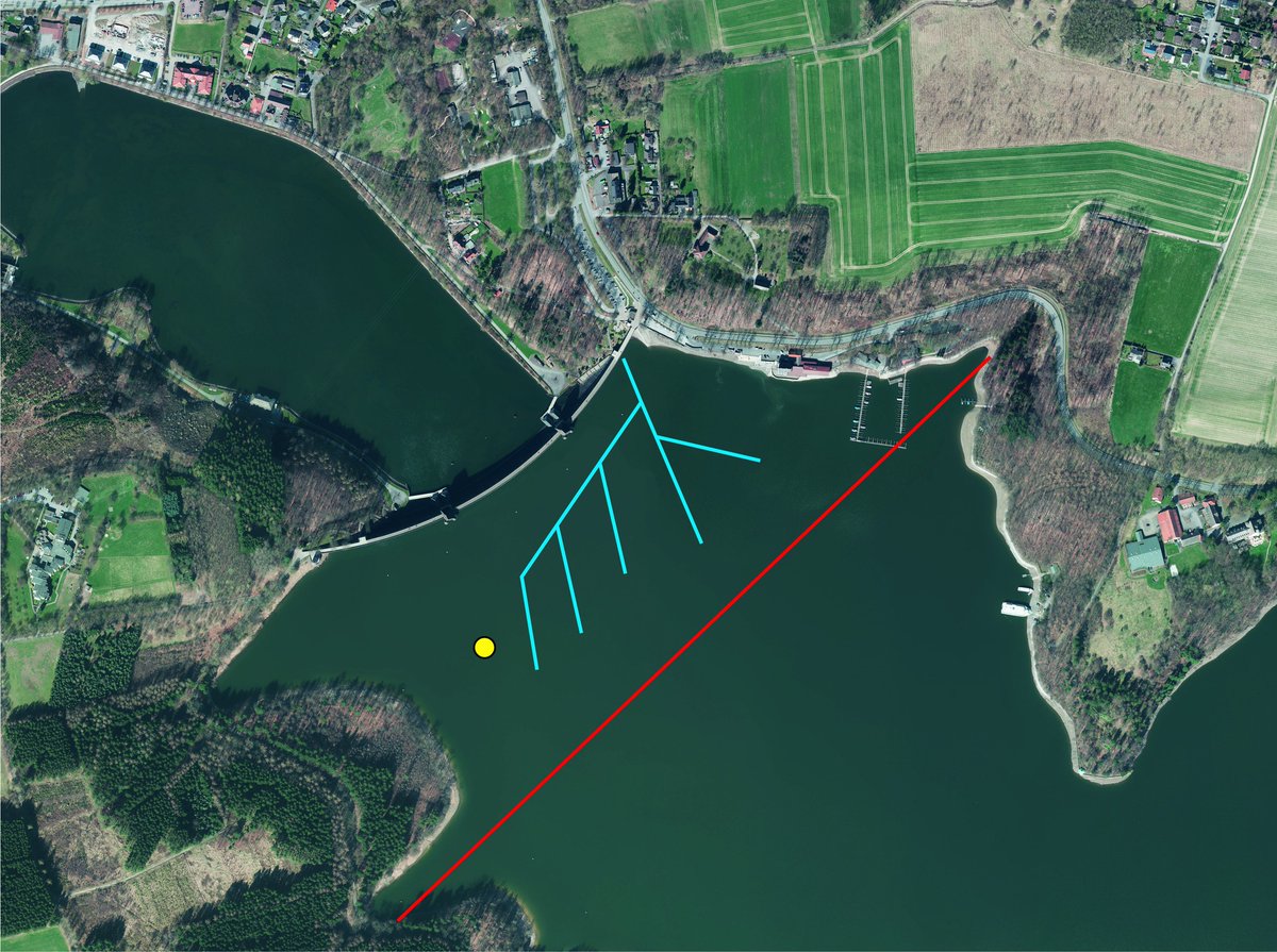 In dieser Woche beginnen wir mit der vorsorglichen #Belüftung des #Tiefenwassers der #Möhnetalsperre. Diese Vorsichtsmaßnahme soll dazu dienen, einem eventuellen #Fischsterben vorzubeugen. Mehr: ruhrverband.de/presse/pressem…