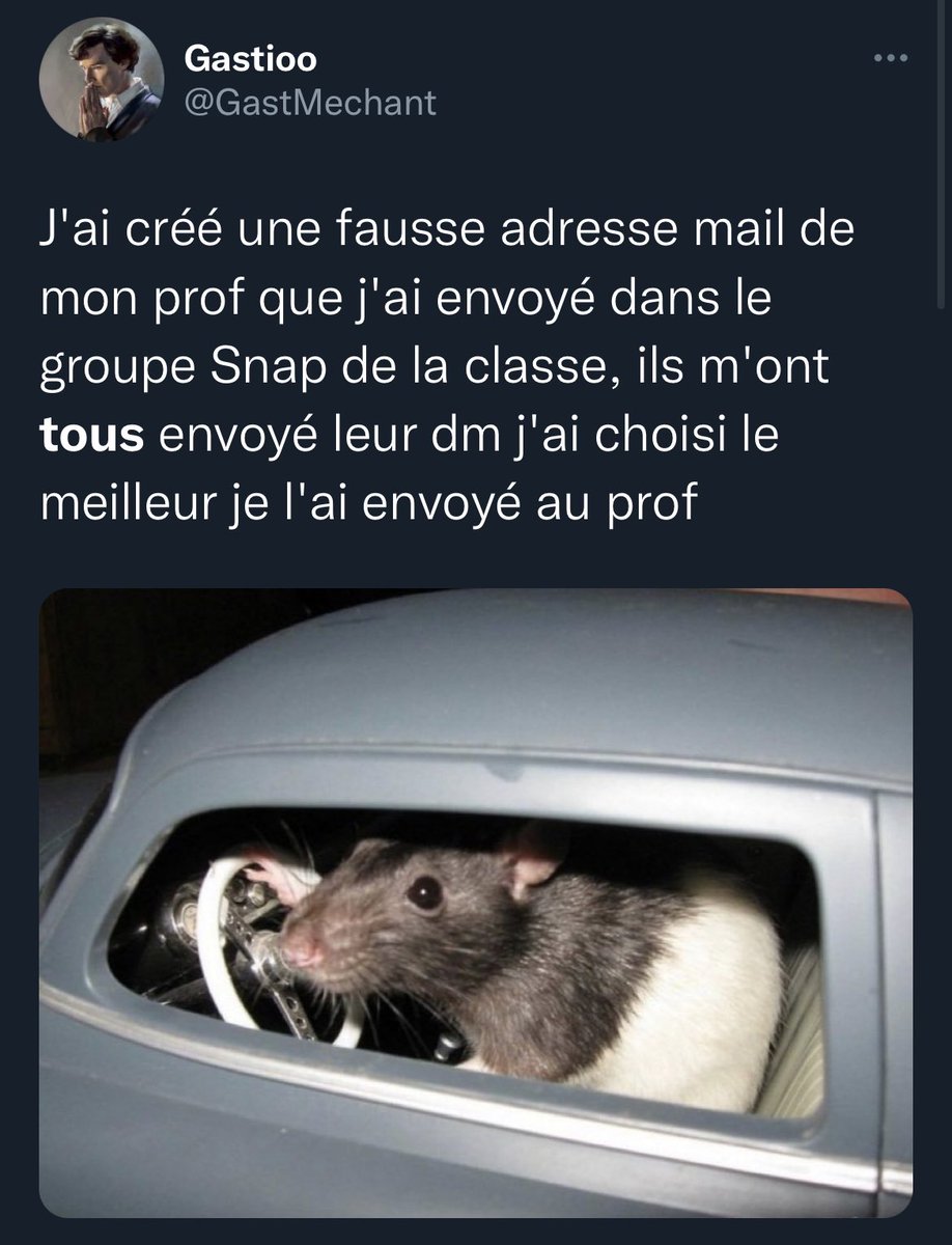 _IDVL's tweet image. Pour la rentrée oubliez pas cette technique de rat, ça peut servir