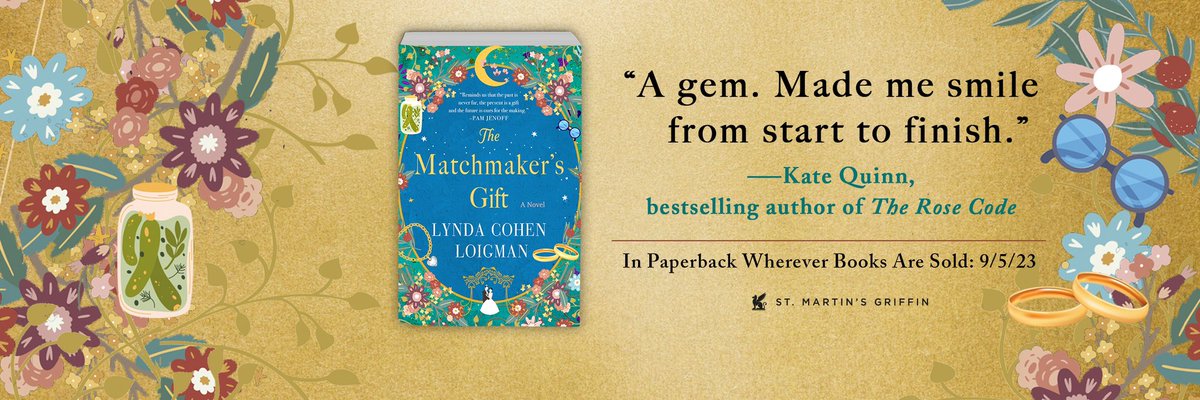 The Matchmaker’s Gift is out in paperback today! I’m excited for this story to find even more new readers ❤️