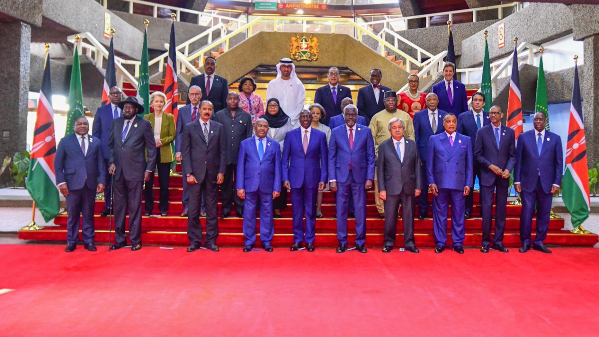 ndayvid's tweet photo. "In this moment of urgency, we must remember: 'If you want to go far, go with others.' Let's collaborate, innovate, and accelerate our journey towards a greener, more prosperous Africa. @WilliamsRuto #ClimateCollaboration #TogetherForChange"#AfricaClimateSummit23 https://t.co/I8YW5xhP3Q
