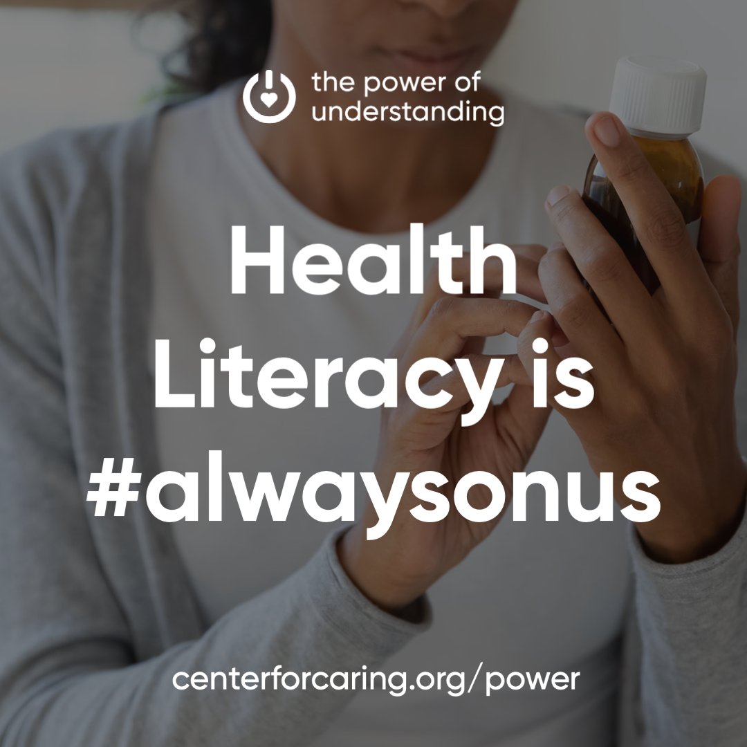 MIHealthCouncil's tweet image. The #PowerofUnderstanding is our tested approach to health literacy that focuses on organizational change and provider education. This work aims to reduce health disparities using a stigma-free approach. Learn more at centerforcaring.org/power #healthliteracy #alwaysonus