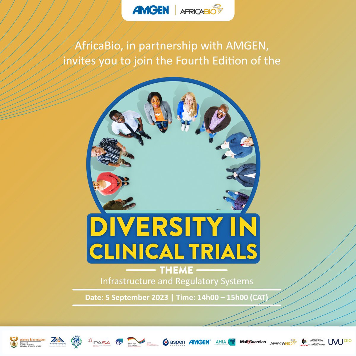 Live Now!!! We have a Diversity in Clinical Trials session in partnership with Amgen discussing infrastructure and Regulatory Systems. You can stream it here: youtube.com/live/Qm0ezqyOS…