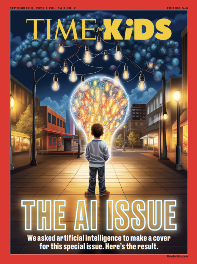 This week's TFK is all about #artificialintelligence. We're looking at #AI in schools, the news, and the world. Plus, TFK Kid Reporters discuss: Should kids use #AI to do homework? What side of the debate would your students take? tfk.news/45G93vG

#backtoschool #STEMed