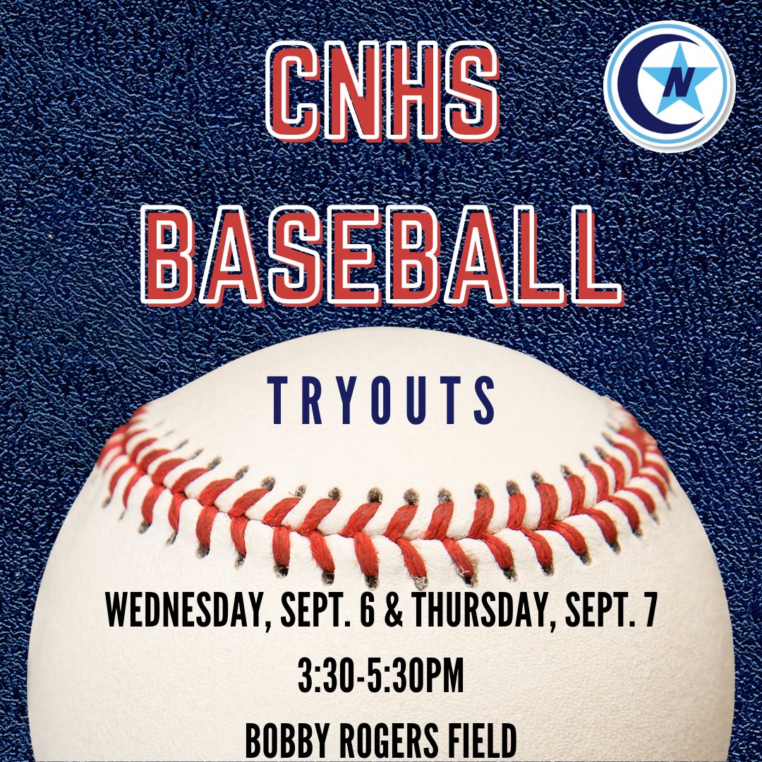 Add baseball tryouts to your calendar for this week!