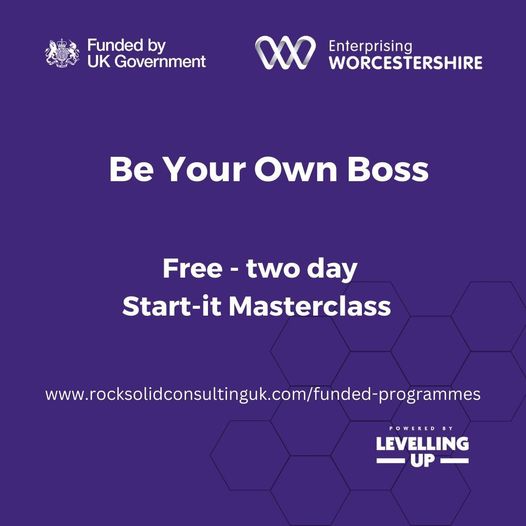 Are you thinking about starting a business? #EnterprisingWorcs offers a FREE two-day masterclass covering all you need to get your business up and running.

The next session takes place 14 and 15 September at <a href="/TheKilnCo/">The Kiln</a> 

Learn more ➡  buff.ly/3OPY1hs

#UKSPF