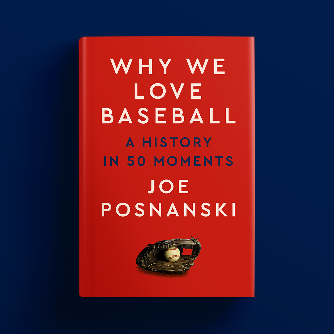 And ... here we go. WHY WE LOVE BASEBALL is out TODAY, available everywhere, and I hope you love it.