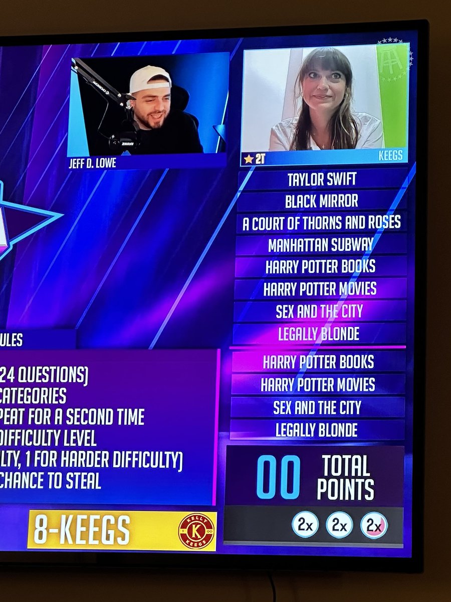 I always had a feeling that <a href="/kellykeegs/">Kelly Keegs</a> and I would be besties… then I saw her niche categories for the 1v1 <a href="/TheDozenTrivia/">The Dozen Trivia</a> tournament, and now I KNOW 😂❤️ #MoreACOTARSeriesQuestionsPls