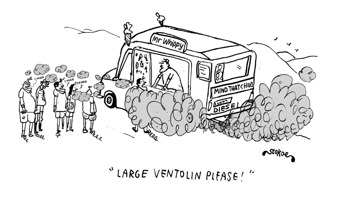 Mr Whippy!
#UlezExpansion #icecream 
#cartoon by #stokoecartoons
