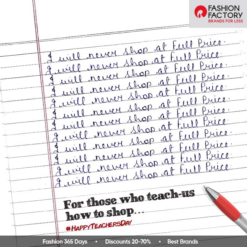 TheIdeateLab's tweet photo. Let's celebrate the ones who mold our minds.
Ideators conceptualized and created #TeachersDay posts for @TataTeleBiz @FashionF_IND and @nilkamal_ltd

#HappyTeachersDay #Digital #creative #madeinideate #workshowcase #topicalspot https://t.co/vNQ2t1r2Lf
