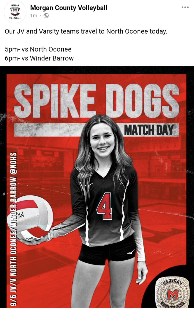 A short drive. Support the Spike Dogs! 
<a href="/MOCOathletics_/">Morgan County Athletics</a> 
<a href="/MCHSdoghouse/">The Dog House</a> 
<a href="/MorganCountyCSS/">MorganCountySchools</a>