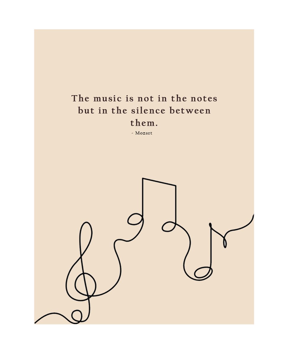 chrisdivivo's tweet photo. Let's remember that sometimes, it's the pauses, the spaces, and the moments of reflection that truly make the melody of life beautiful. 🎼
#MusicOfLife #EmbraceTheSilence #FindHarmony #tuesdaymotivations #tuesdayvibe #TuesdayFeeling #Tuesday #quotes #quotesdaily #quoteoftheday https://t.co/yB4VbV1ZrG