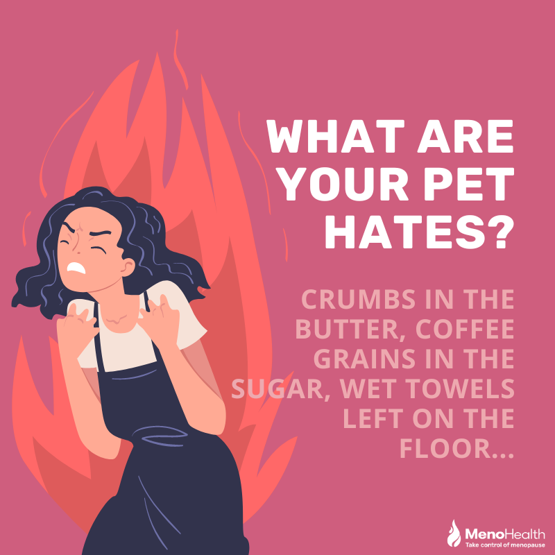 MenoHealthUK's tweet photo. 😡 WHAT ARE YOUR PET HATES? 😡
#MenoHealth #MenopauseMoodSwings #MenopauseHumour #WomensHealth #MenopauseAwareness #MenopauseWisdom #StayPositive #MidlifeHumour #MenopauseLife #HumorHeals #MenopauseGiggles #PETHATES 😂🌸 https://t.co/yseX2dsX4R