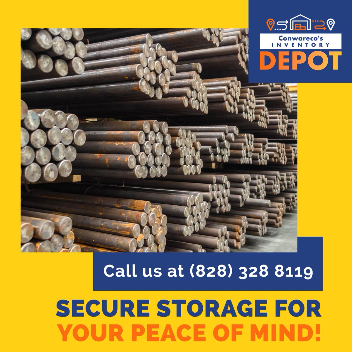 Secure Storage for Your Peace of Mind! 🔒💼 Trust our state-of-the-art facilities for secure warehousing. Call us at 828 328 8119 to safeguard your valuable goods!
#SecureWarehousing #InventoryManagement