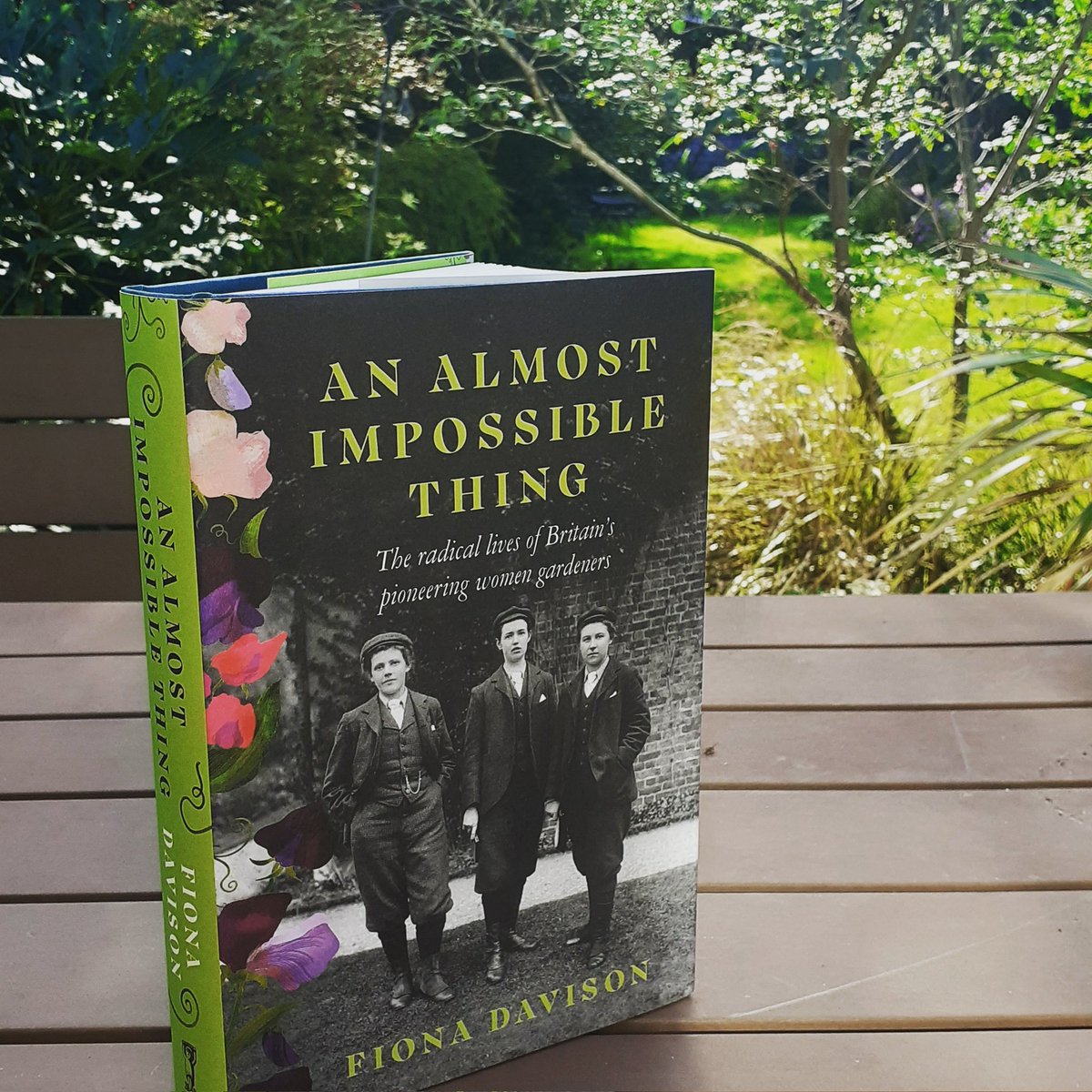 The Almost Impossible book tour gathers pace! If you are at the @RHSWisley Flower Show this Thursday I am speaking about my book in The Garden Room - come rest your feet and hear about inspirational gardening women
