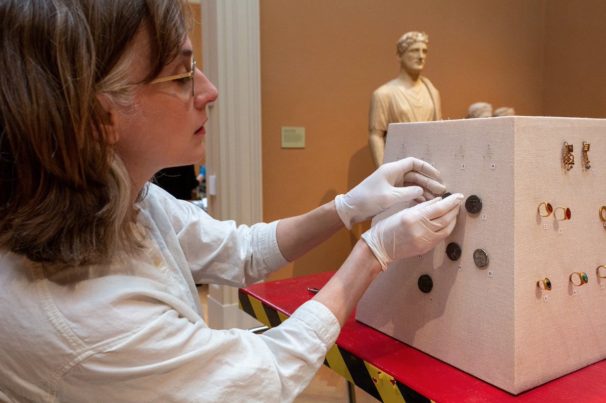 New Pocket Change blog post by ANS Collections Manager John Thomassen, "Installations, Deinstallations: The Working Lives of Loans": numismatics.org/pocketchange/l…
#numismatics