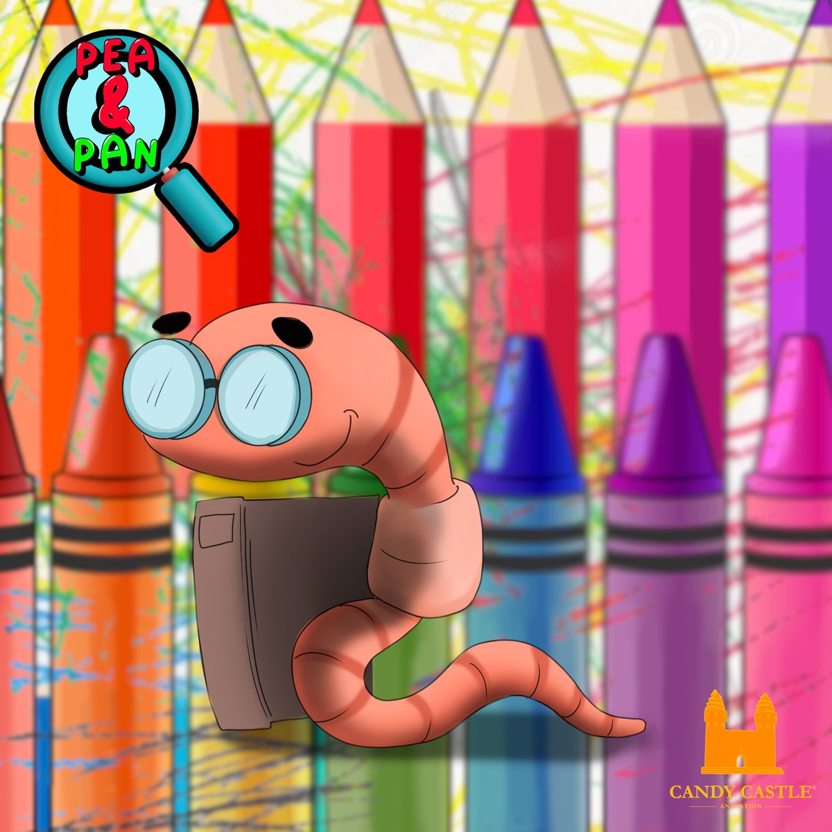 Pea_n_Pan's tweet photo. This is Bill, the book worm. He joins Pea in some of her adventures and loves to teach her how to read!

Learn more about Pea &amp; Pan here...
https://t.co/Bo2MNgCbZA

#children #disabilities https://t.co/lwHxaJFybJ