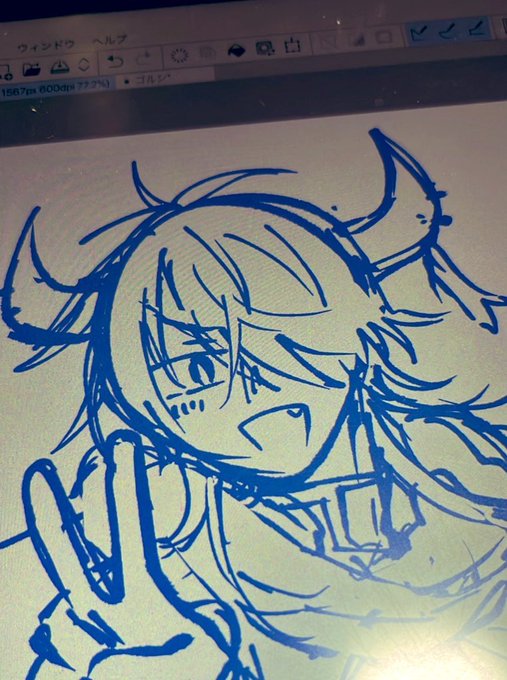 タソガレくんったらなんて描きやすいんだ… 