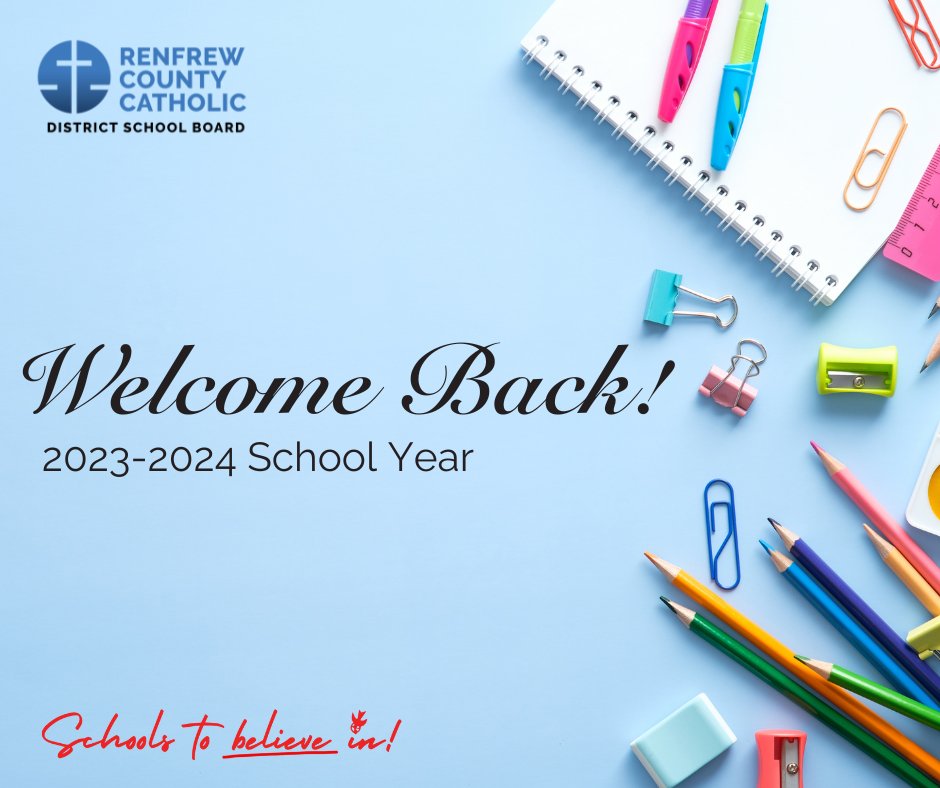 Welcome back to school! We hope everyone has a fantastic first day and here’s to a successful 2023-2024 school year! ☀️🎒
#RCCDSBBackToSchool