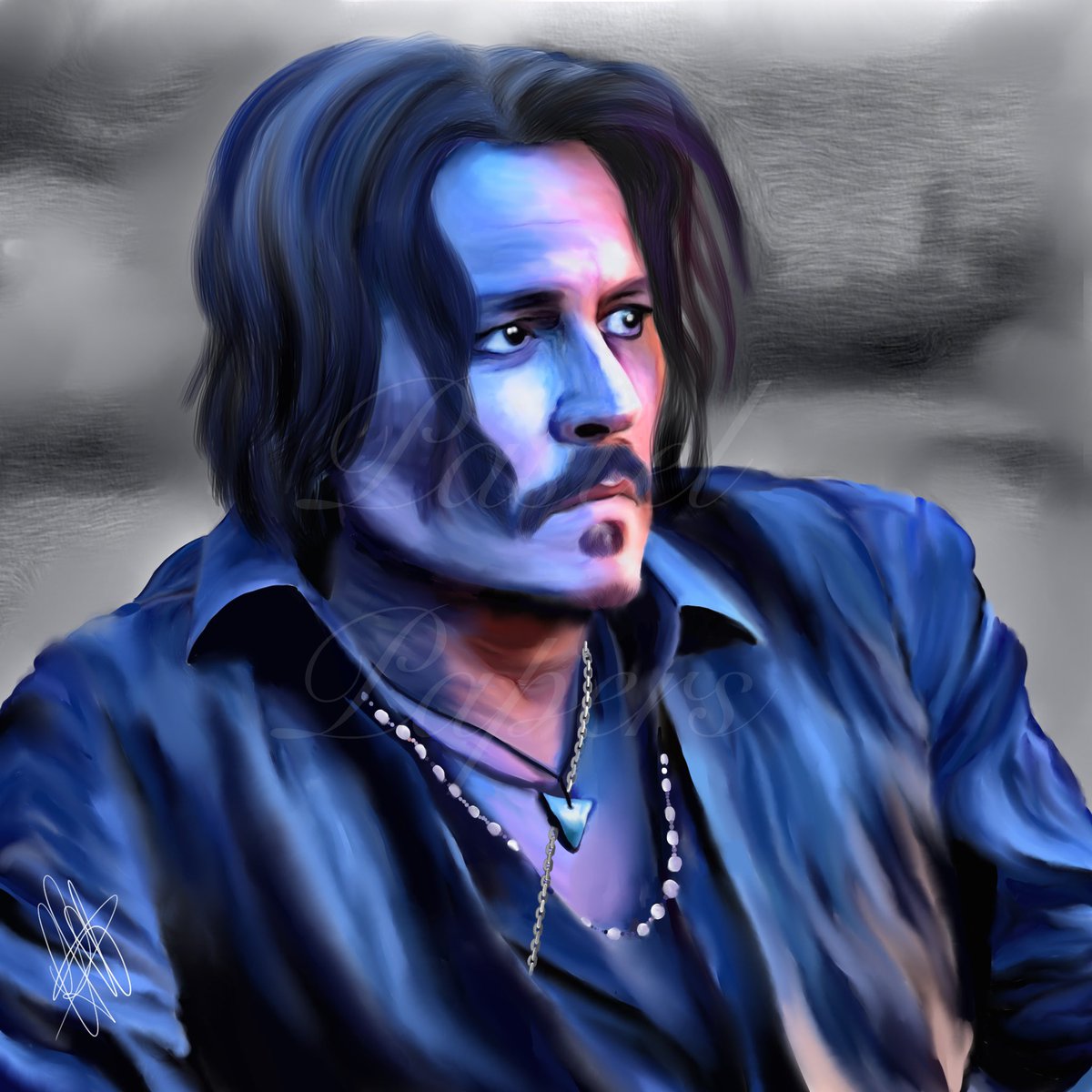 #DigitalArtist #digitalpainting #JohnnyDeppDior #JohnnyDeppIsLoved #johnnydeppisalegend third times a charm, happy with how this came out ❤️