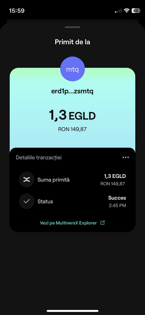 Ionutknz1's tweet photo. Just got the some rewards from @ZionMultiverse ✅🚀🚀🚀. 
Is only the start of Project Z !!!🔥
Get your soulz and stake them on their great platform! #IKUZO 💣🚀
#MultiversX  #MultiversXNFTs https://t.co/OQV7yFfA97