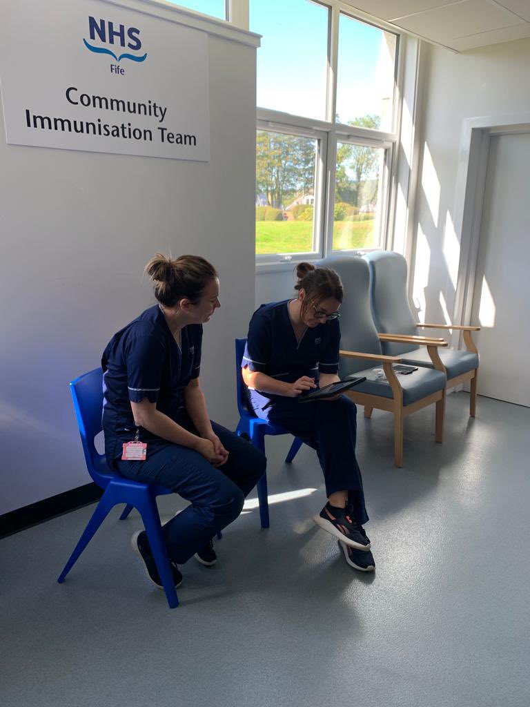NHS Fife Community Immunisation Team tweet media