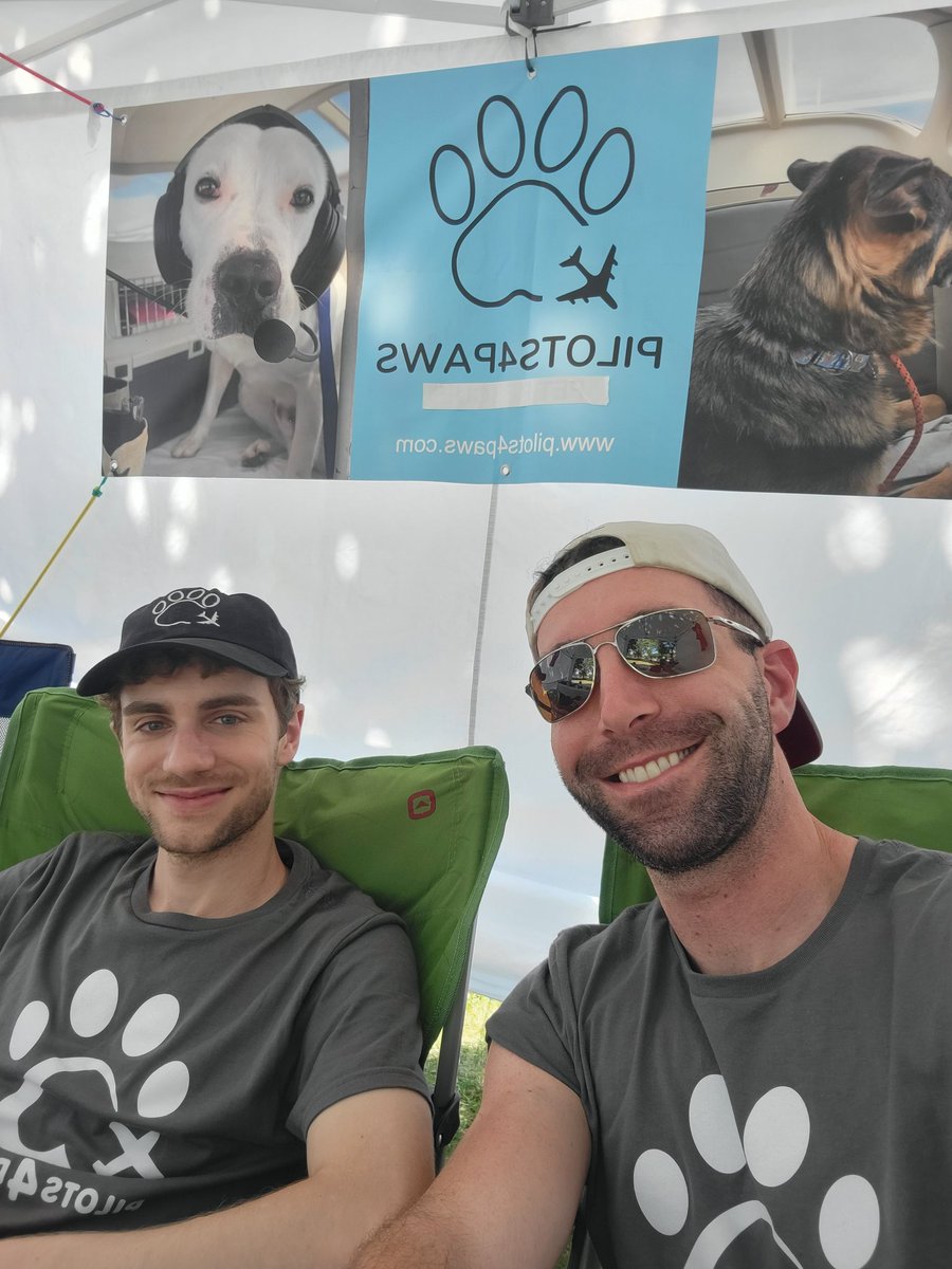 We can save more dogs because of the support we received <a href="/CIASToronto/">CIAS</a>. Visit Pilots4Paws this weekend <a href="/AirshowLondon/">Airshow London</a>. You might win a free flight with one of our pilots 😀