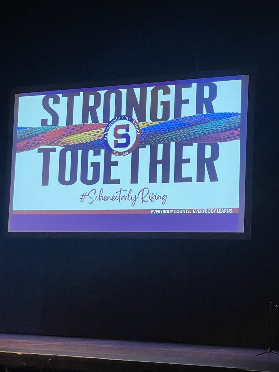 Happy opening day for teachers!! #strongertogether <a href="/SCSchools/">Schenectady Schools</a>