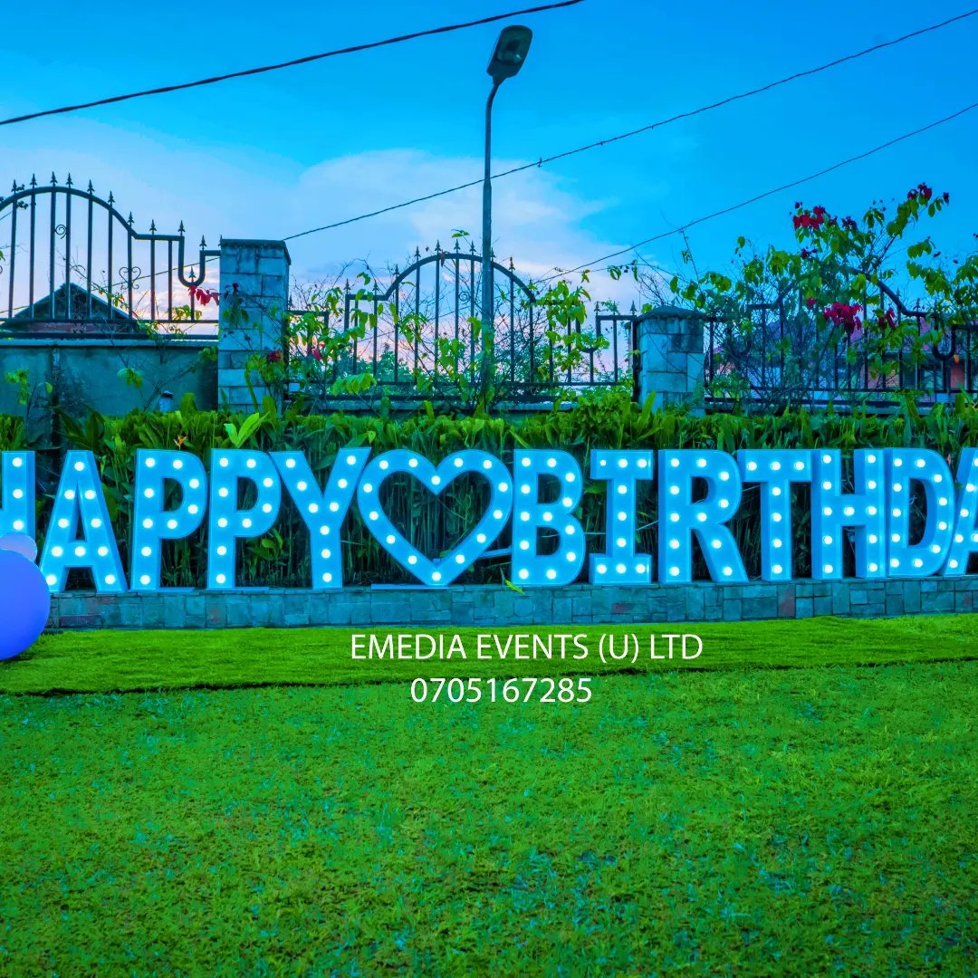 emediauganda's tweet photo. Have a Memorable Birthday Decor with Emedia events u ltd
Book is today 0705167285
Located: Cham Towers room 156 https://t.co/RF6P7Es4i1