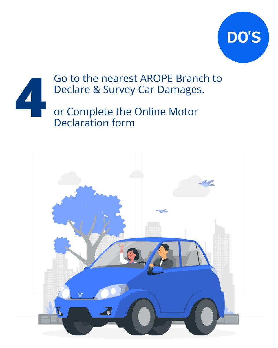 AROPEInsurance's tweet image. It is important to be prepared in case of an accident. These tips can help you raise a #motorclaim more effectively.