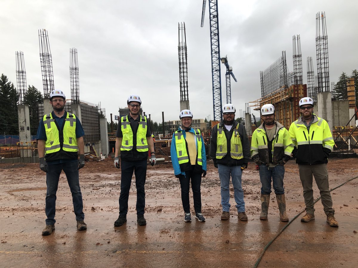 SenLummis's tweet photo. My team got a great tour of a future dorm site at the University of Wyoming from Encore Electric.

Encore Electric has 65 full-time employees in Wyoming and is a terrific example of why it is so important that we keep trade classes in schools. https://t.co/2pMK2FEFjS