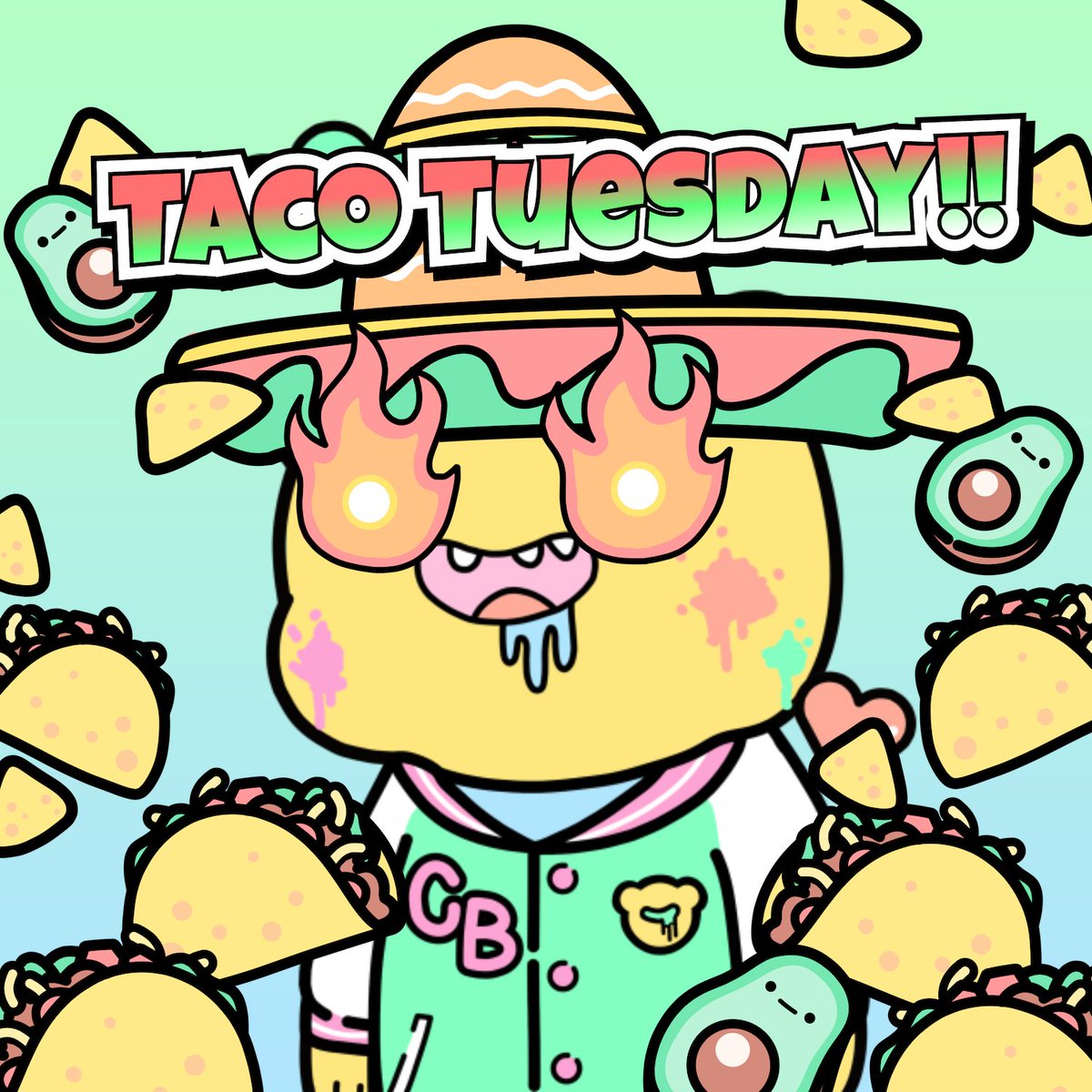 Happy Taco Tuesday!🌮

Have you voted for the Best Bear Competition?
...No? Why???

VOTE VOTE VOTE🔥
👉 <a href="/CrazyBearsNFT/">CrazyBears</a> 

#CrazyBearsNFT #BeCrazy #NFTCommunity