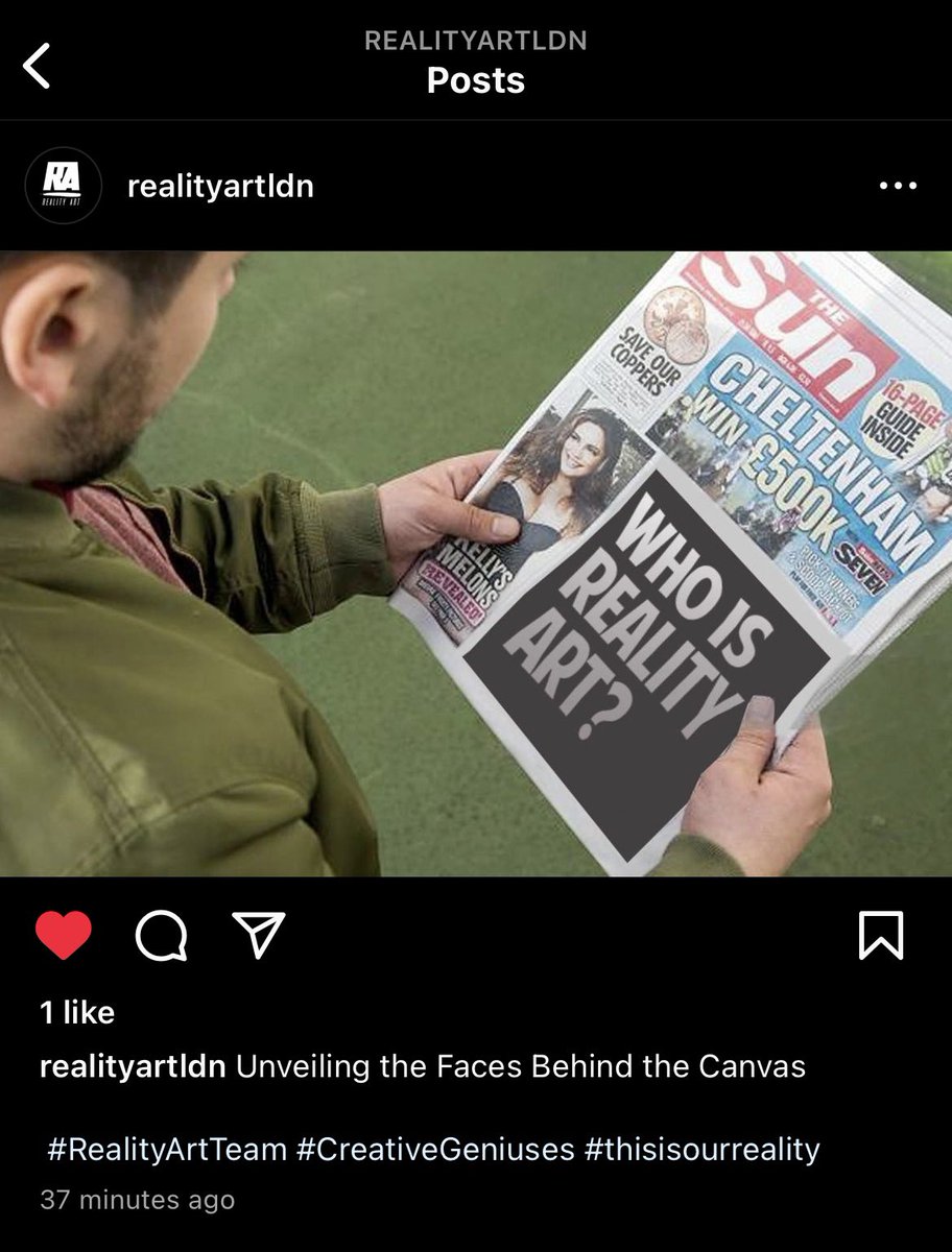 Reality Art tweet media