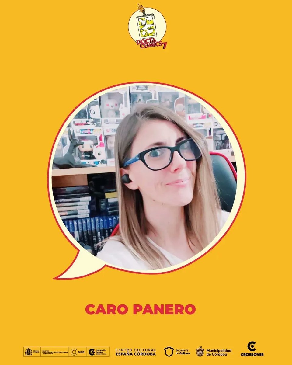 Writer_galOo's tweet photo. #WRITERMODE
📚 Taller: Forjar el alma de un cómic
🏫 Para la Docta 7, en el Centro Cultural España Córdoba (Entre Ríos 40, Centro, Córdoba)
🗓 Jueves 7/9 a las 17 h (el evento transcurrirá durante los días Jueves 7, viernes 8 y sábado 9 de septiembre de 14 a 21 h)
👇 https://t.co/MJFVjsiflm