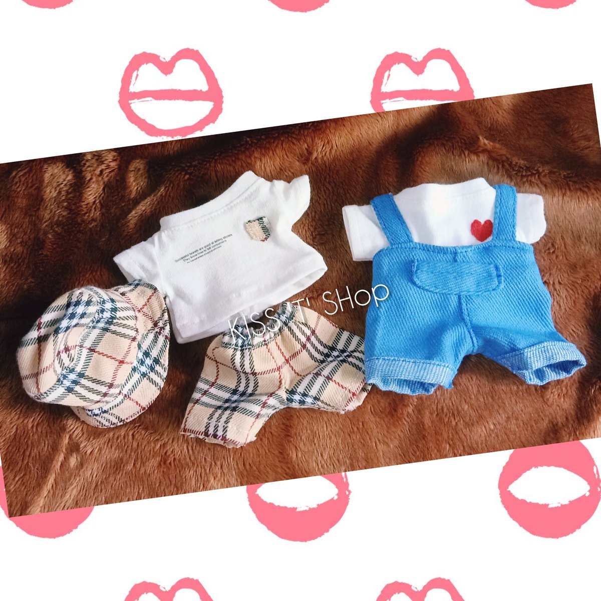 kisstontwit's tweet image. ชุดน้องทองเราก็ตัดได้น๊า น้องน่ารัก♥️😆 ดูรีวิวชุดได้ที่ #KissTShopReview นะคะ #รับตัดชุดตุ๊กตา #ชุดตุ๊กตา15cm #ชุดตุ๊กตา20cm