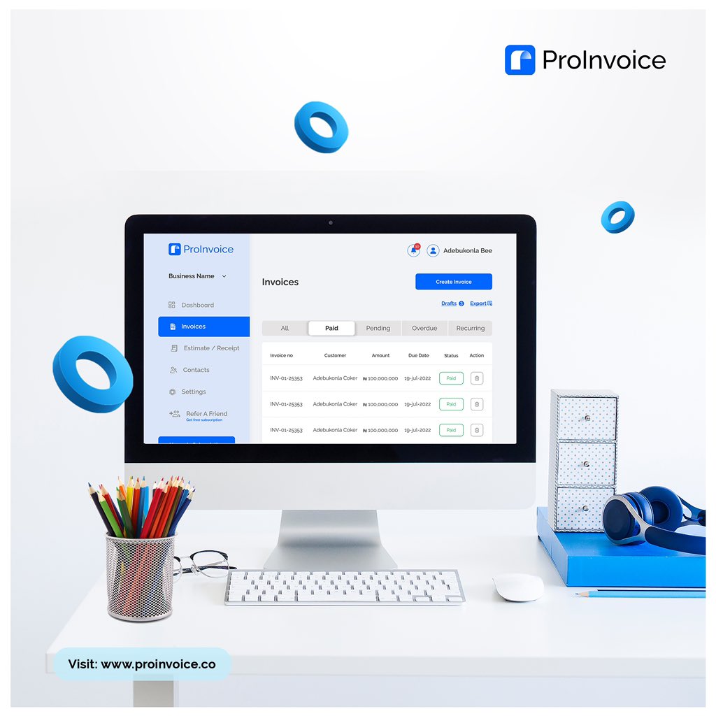 Time to level up your invoicing game! Swipe to see how ProInvoice transforms your process.

#proinvoice #invoicingsoftware #tech #business #invoicegenerator