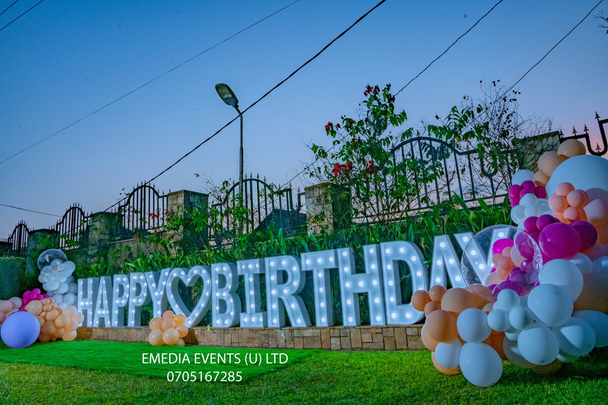 emediauganda's tweet photo. Have a Memorable Birthday Decor with Emedia events u ltd
Book is today 0705167285
Located: Cham Towers room 156 https://t.co/RF6P7Es4i1