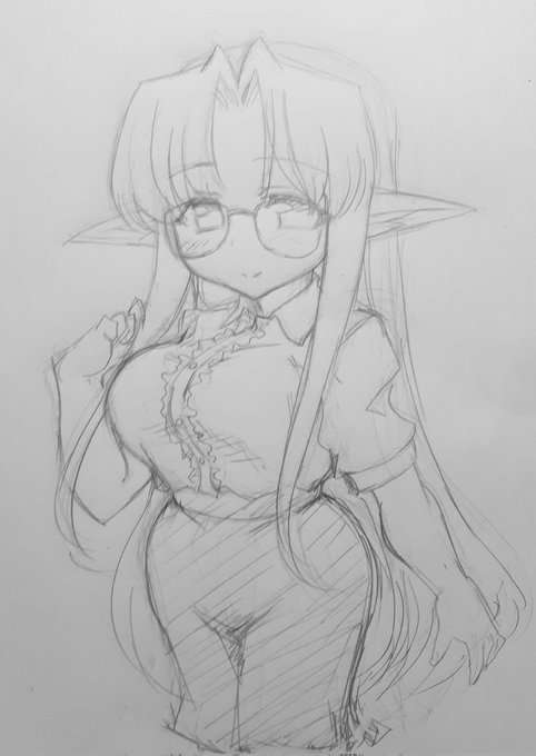 うちのこエネミアらくがき
メタシル下書きからのシャーペン 