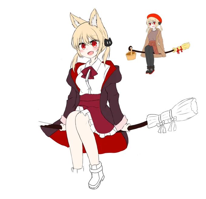 昔の絵下描きにしてるせいで違和感バリバリなんですけど描いてなかった右手とか昔の自分死ね 
