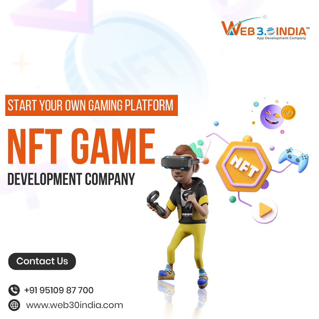 web30_india's tweet image. 🎮 Level up your gaming experience with our cutting-edge NFT Game Development! 🚀 

Join us in the virtual world where creativity meets technology. 🌟 

Contact us today to get started!
🌐 bit.ly/3EgoU8k
☎️ +91 95-1098-7700
📩 hello@web30india.com

#NFTGames #GameDevelop