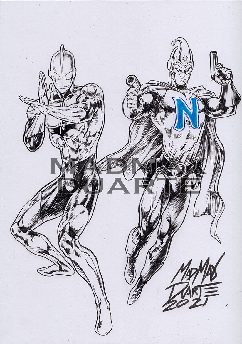maxwell_duarte1's tweet photo. Ultraman and National Kid
Inktober 2021
Theme: Classic Heroes
#inktober #Inktober2021 #ink #art #sketch #Ultraman #NationalKid #fanart #traditionalart #classicheroe #classic #hero #muscle #heroes #crossover #warrior #Japan #japanhero https://t.co/aMBdQJCmOp