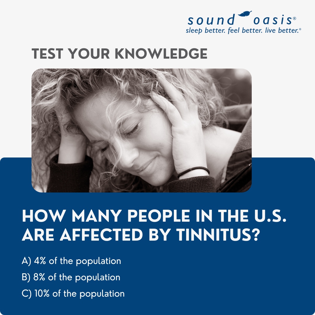 Sound_Oasis's tweet image. 🤔 Test Your Tuesday Knowledge! 🤓 Join us for some Tuesday Trivia fun! Comment below with your answers, and let's see who the true Sound Oasis enthusiasts are! 📚💡
.
.
.
#TuesdayTrivia #SoundOasis #KnowledgeTest #Tinnitus #TenPercent #TinnitusTherapy